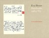 Datebooks, 1964/65 - Eva Hesse: a facsimile edition