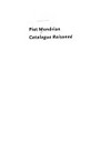 Piet Mondrian, catalogue raisonné