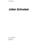 Julian Schnabel: œuvres nouvelles ; du 5 mai au 24 septembre 1989