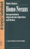 Homo necans: Interpretationen altgriechischer Opferriten und Mythen