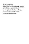 Strukturen zeitgenössischer Kunst: eine empirische Untersuchung zur Rezeption der Werke von Beuys, Darboven, Flavin, Long, Walther