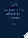 De Gruyter - Allgemeines Künstlerlexikon: die bildenden Künstler aller Zeiten und Völker