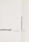 Sabotage: 1992 - 95