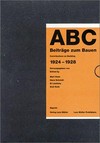 ABC - Beiträge zum Bauen: 1924 - 1928; Kommentar