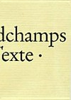 Marc Desgrandchamps: textes ; Texte ; texts