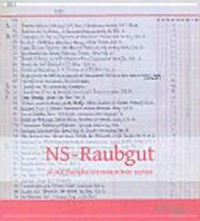 NS-Raubgut in der Universitätsbibliothek Leipzig [Katalog zur Ausstellung in der Bibliotheca Albertina, 27. November 2011 bis 18. März 2012]
